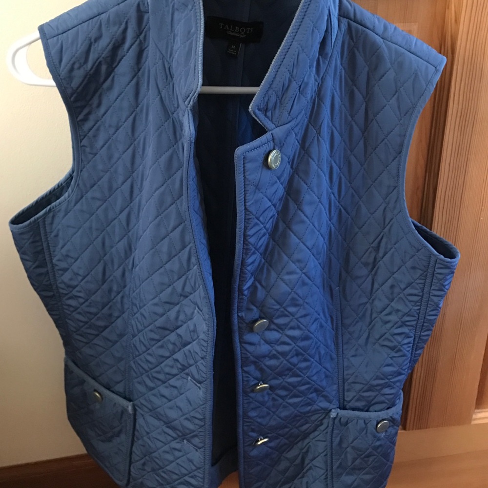 Talbots Quilted Riding Vest - Picture 1 of 4
